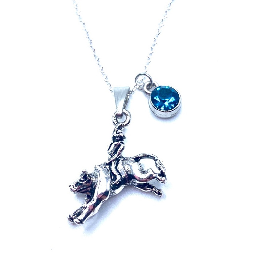 Bull Rider Necklace Rodeo - Picture 6 of 8